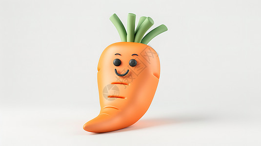 红萝卜3D图标图片