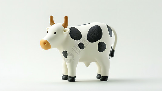 奶牛3D图标图片