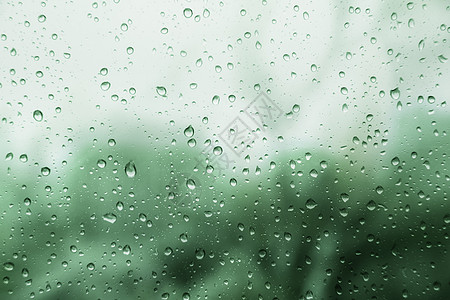 下雨街头大气创意雨滴背景设计图片