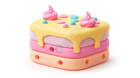 蛋糕3D图标图片