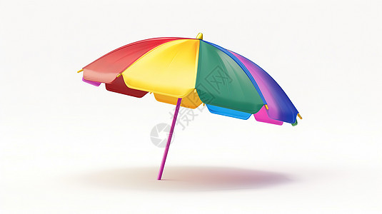 沙滩伞3D图片