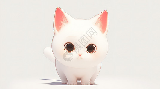 可爱小猫3D图标图片
