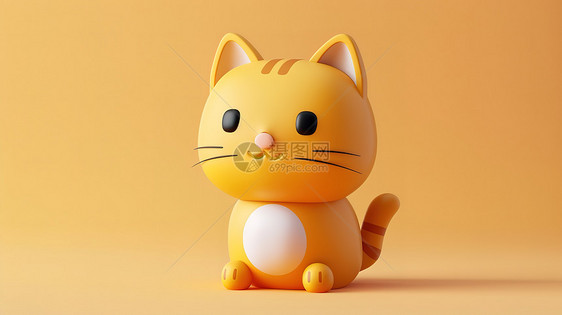 小猫3D图片