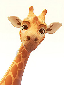 长颈鹿3D可爱图片