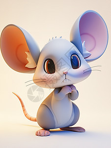 可爱的老鼠3D图片