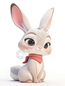 可爱兔子3D图片