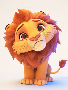狮子3D图片