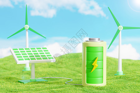 新能源蓄电电池图片