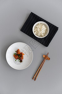 红烧肉米饭排骨米饭图片