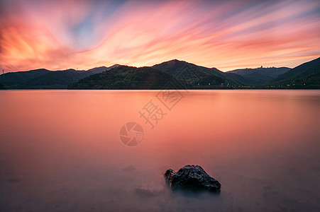 中国风山水如丝如画背景