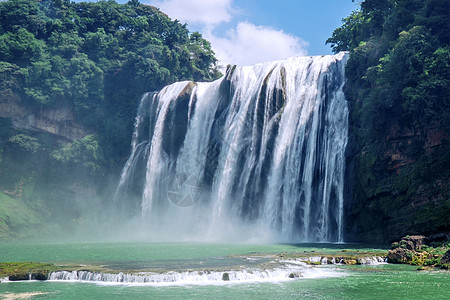 贵州黄果树风景贵州黄果树....背景