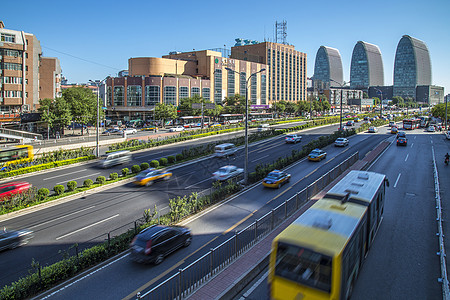 非洲城市西直门背景