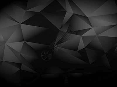 苹果电脑图黑色几何背景图背景