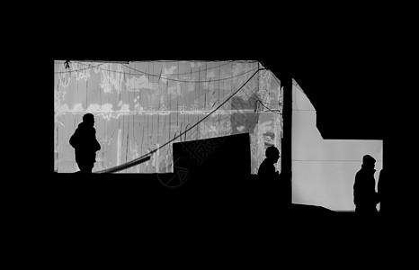 行人ps素材图片