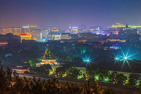 远景紫禁城背景图片