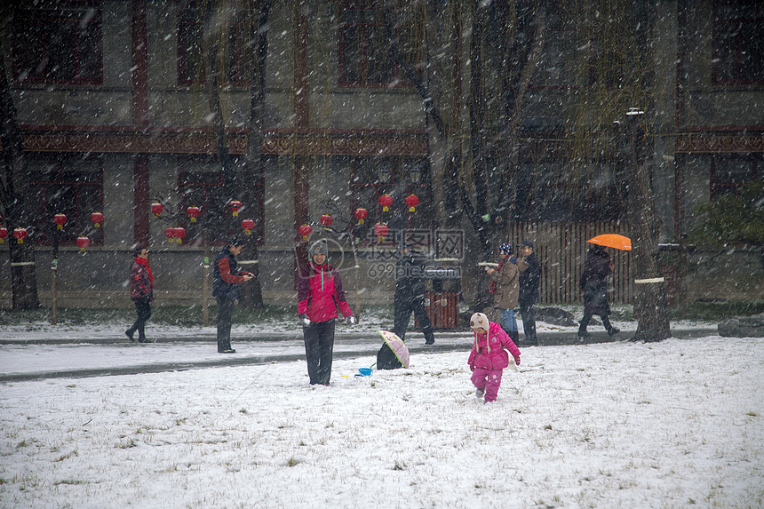 喜庆之雪图片