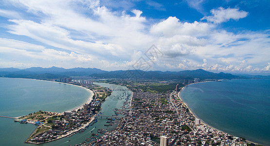 惠东双月湾背景