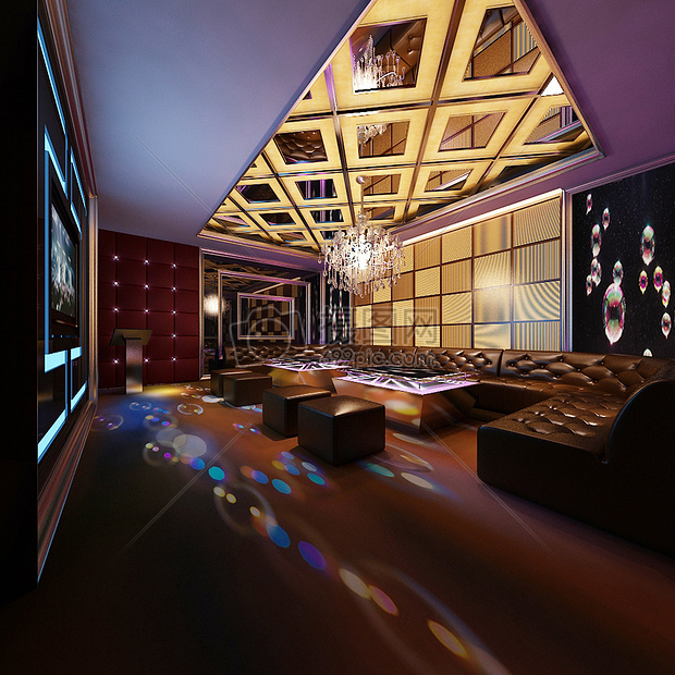 ktv包房的效果图