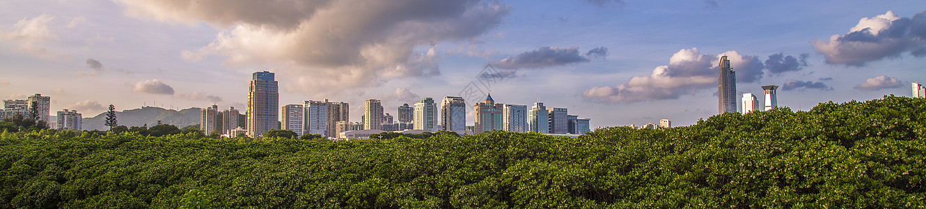 深圳速度深圳城市背景