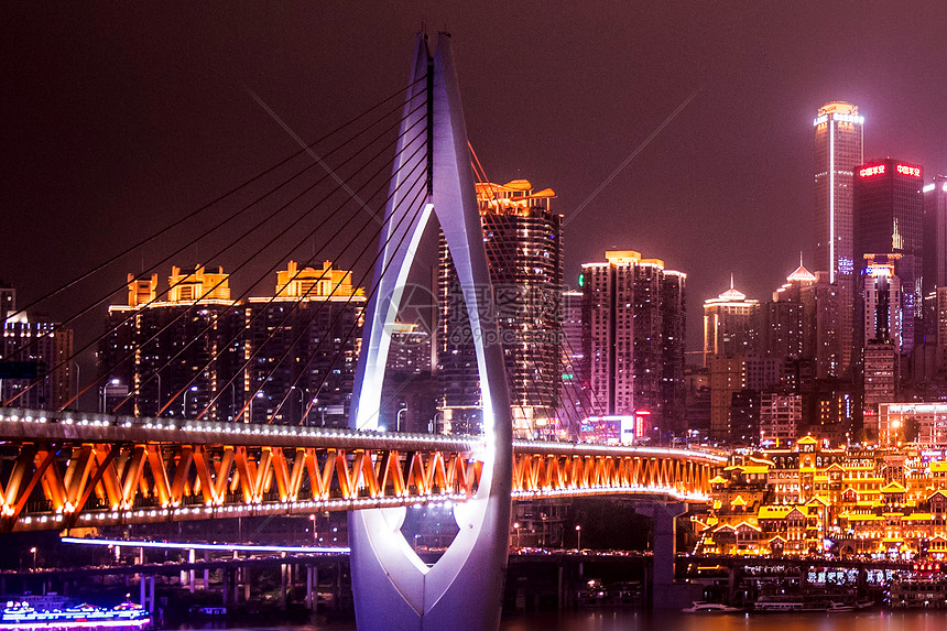 千厮门大桥图片