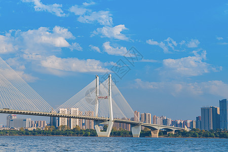 八月北京通州运河湾背景