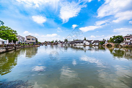 上海朱家角古镇旅游朱家角古镇风光背景