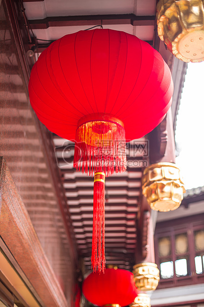 传统工艺品红灯笼国庆红喜图片