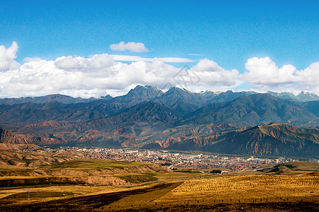 远山背景图片