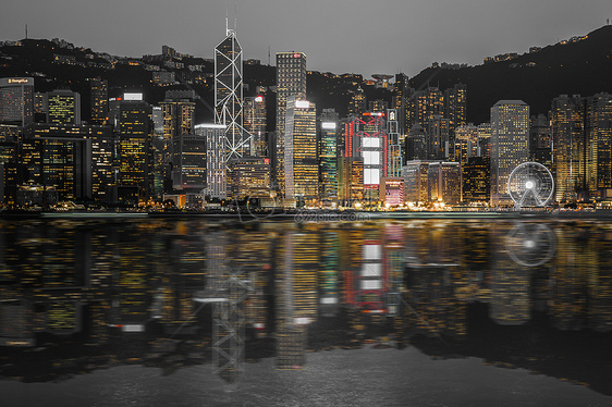 夜幕.香港图片