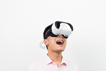 虚拟现实VR体验表情图片