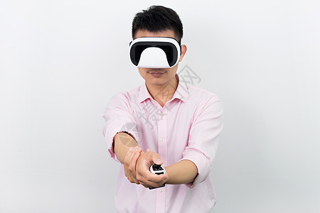 虚拟现实VR眼镜遥控使用图片