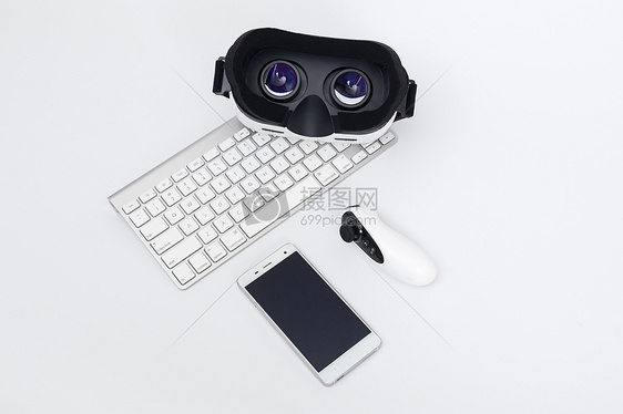 VR眼镜键盘手机遥控器图片