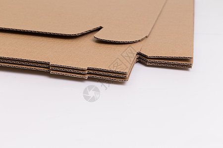 纸质材质物流快递纸质盒子细节特写背景