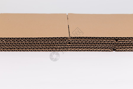 纸质材质物流快递纸质盒子细节叠放背景