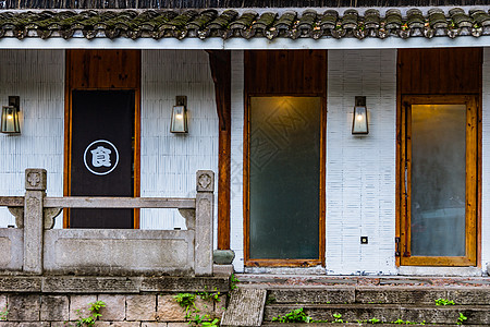 餐饮室内室外环境背景图片