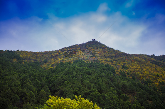 秋意.潭柘寺图片