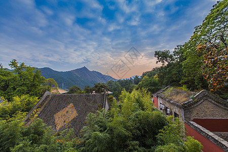 秋意.潭柘寺背景图片