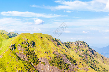 太白山远眺背景图片