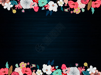 黑色花背景图片 黑色花背景素材 黑色花背景高清图片 摄图网图片下载