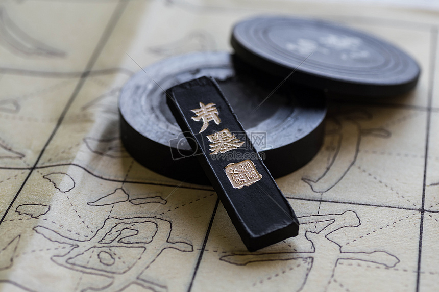 中国风笔墨纸砚