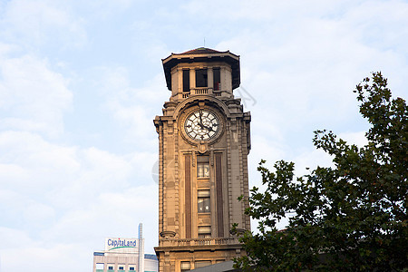 城市建筑年代钟楼图片