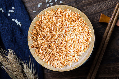 五谷杂粮黑米糙米高清图片
