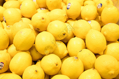 柠檬新鲜的黄柠檬高清图片