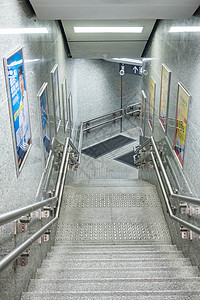 速度海报成都地铁楼梯背景