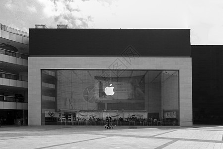 logo排列北城天街apple店【媒体用图】（仅限媒体用图使用，不可用于商业用途）背景
