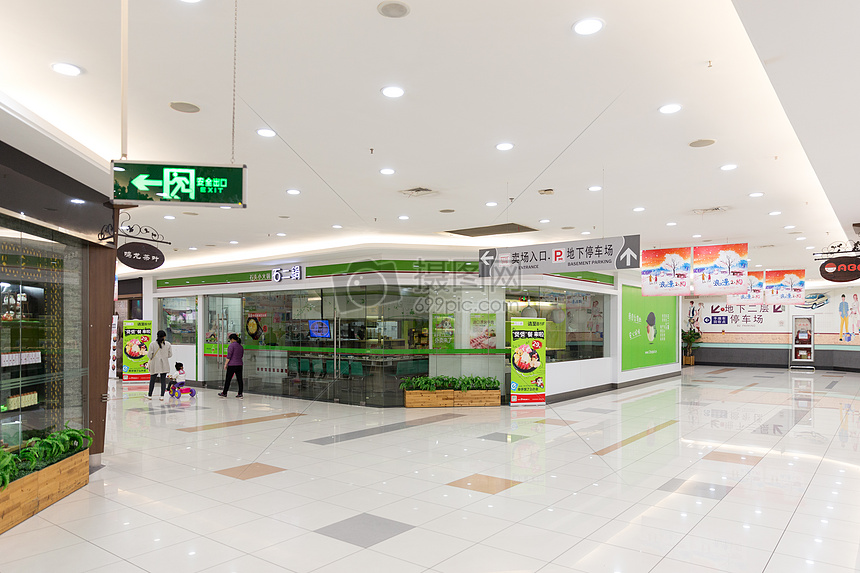 城市超市店铺场景展示图片