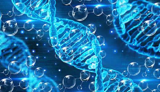 生物DNA科技背景图片