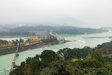 都江堰水利工程高清图片