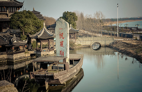 一帆风顺 木船图片