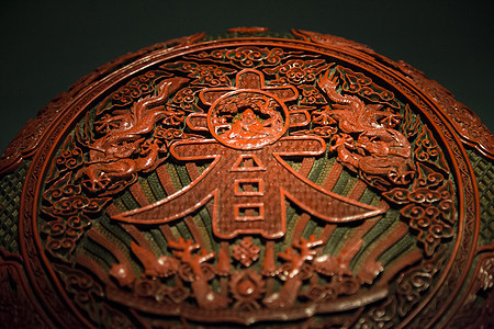 清朝时期的皇宫宝藏背景图片